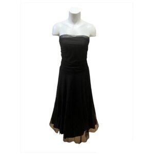 Vintage JS Signature Tulle Strapless Dress Balletcore Fairycore Grunge
